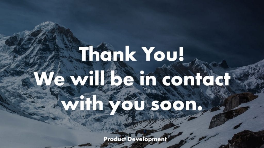 Thank You Product Development – 3D Printing Colorado